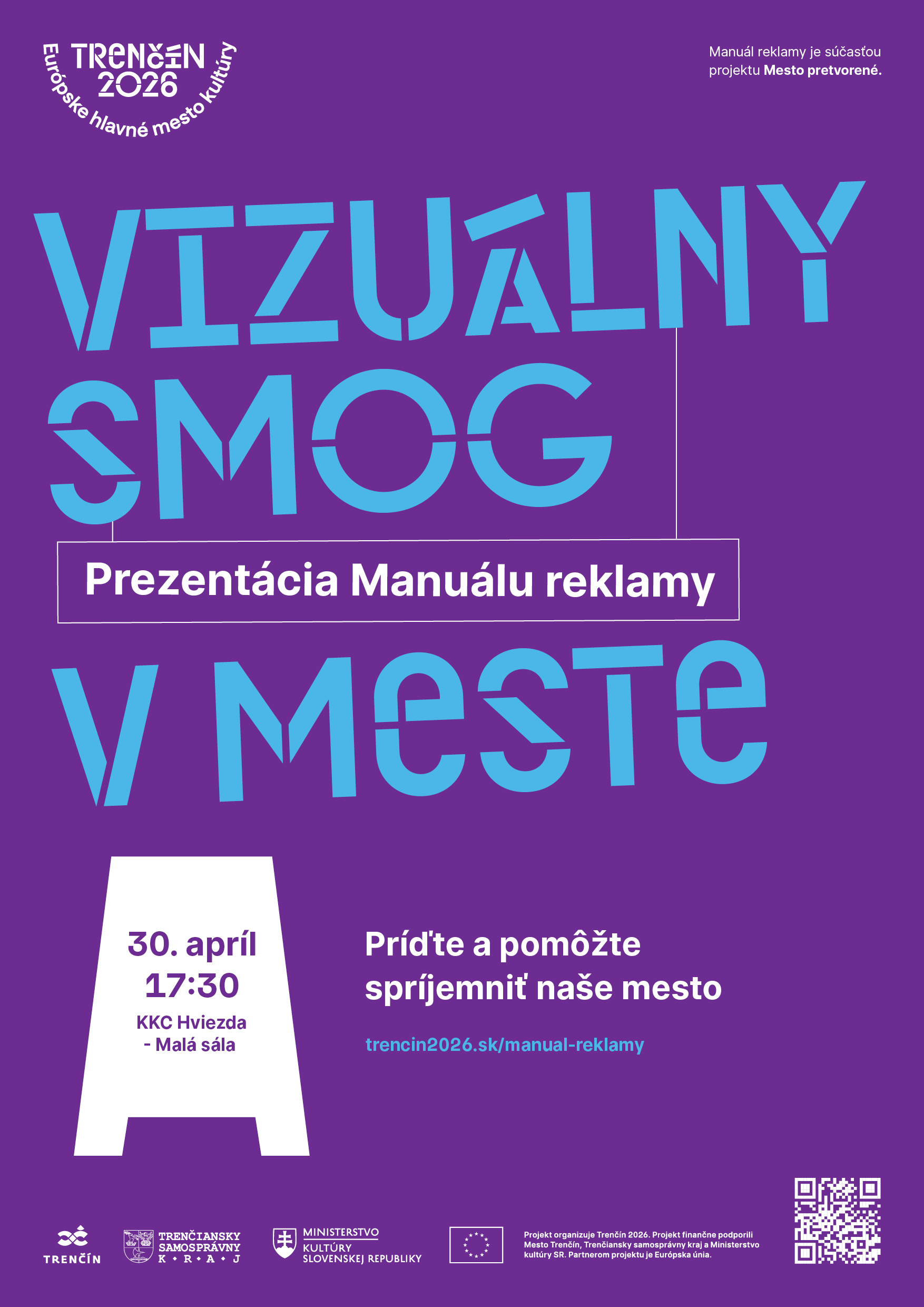 Verejná prezentácia Manuálu reklamy mesta Trenčín