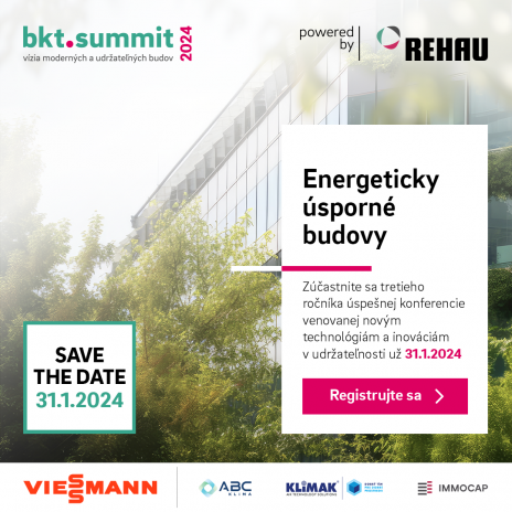 Najväčšia hybridná konferencia o udržateľných budovách v Česko-Slovensku