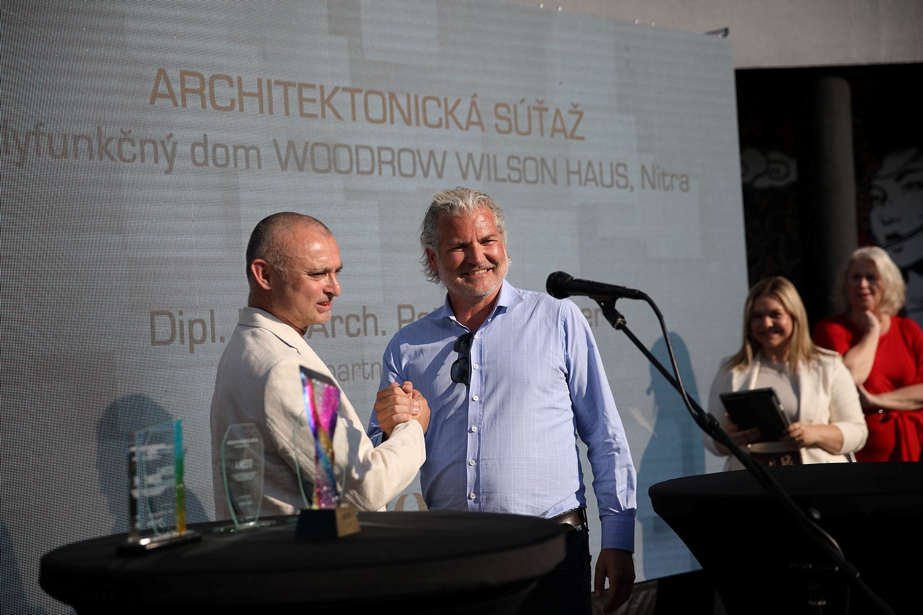 Ing. Peter Gál, predseda predstavenstva developera RED, a Dipl. Ing. Arch. Peter Wiesinger, partner developera AVORIS