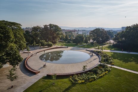 Revitalizácia parku na Moravskom námestí, Brno
