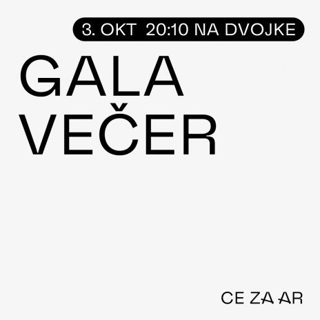 CE ZA AR 2024 / Galavečer na Dvojke