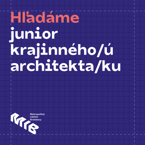 Junior krajinný/á architekt/ka